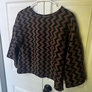Ace and jig herringbone top size small
